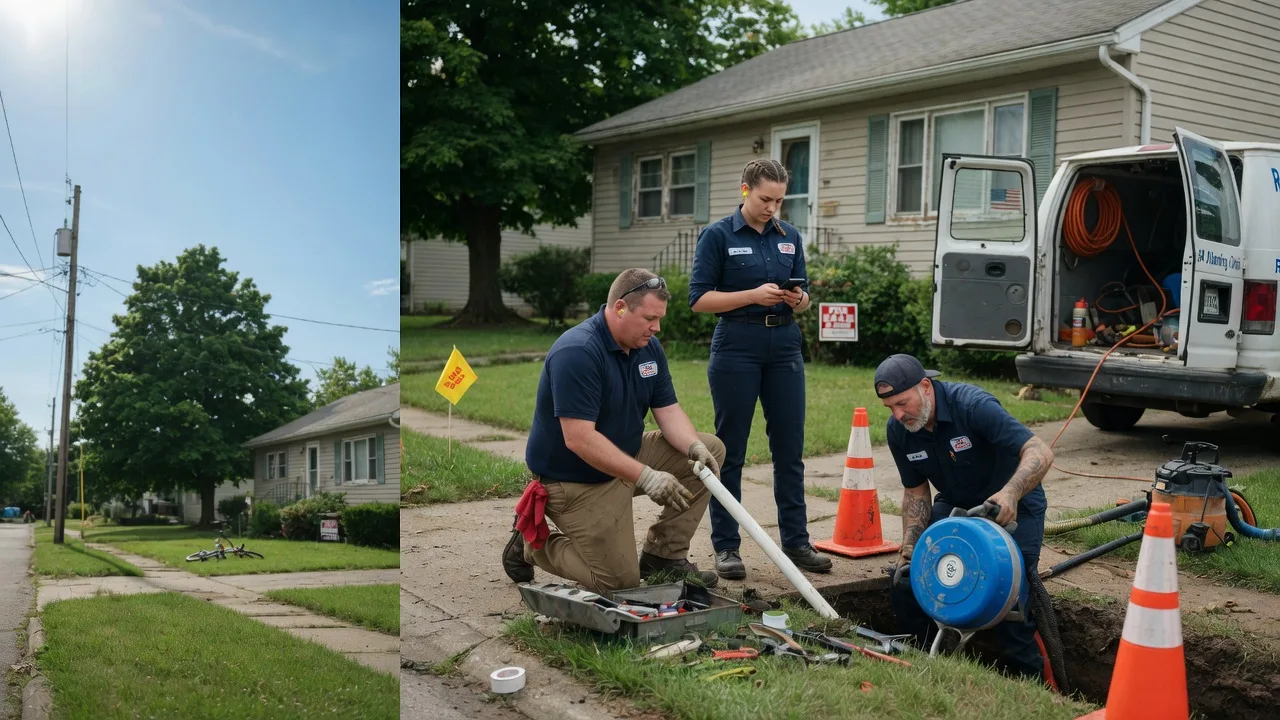 Sewer Line Repair in Ragsdale, IN near me